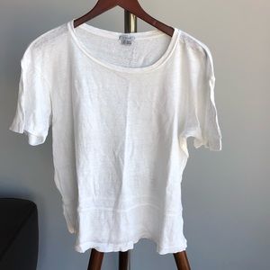 Jigsaw Lightweight Linen Top size L